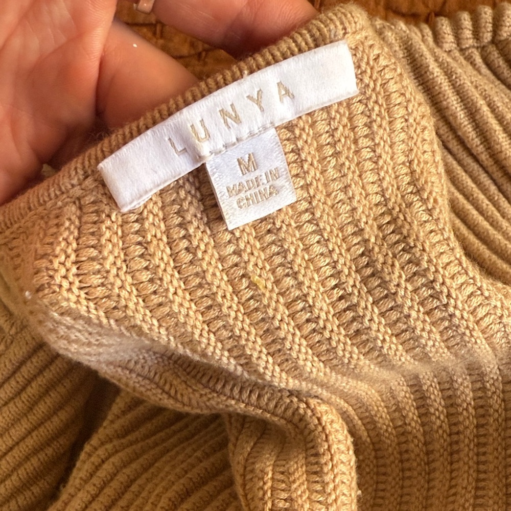 Lunya Beige Knit Lounge Set - Picture 7 of 7